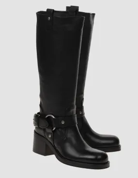 ASH Stan Black // Leder-Stiefel im Biker-Stil