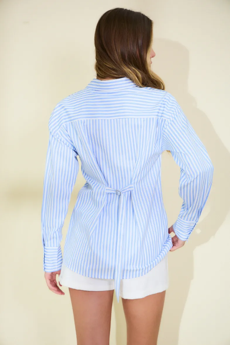 Asymmetrisch bedrucktes Hemd