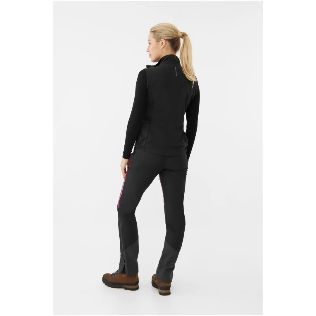 Damen Outdoorweste Viking Acadia schwarz XS