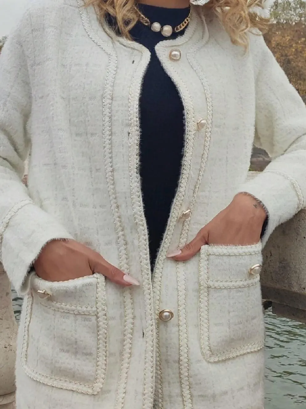 Elegante und raffinierte Jacke