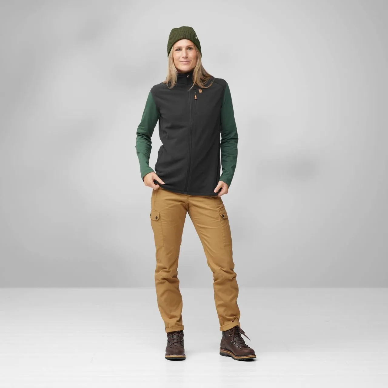 Fjällräven övik Lite Fleece Vest W - Outdoorweste für Damen
