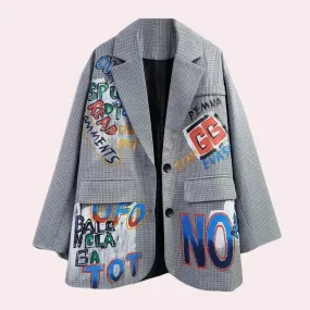 Heidi-Mode | Blazer Elegant Einzigartiger Stil Alltagskleidung Für Damen