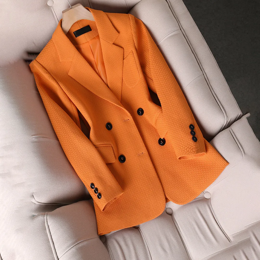 Heidi-Mode | Damen Orange Blazer