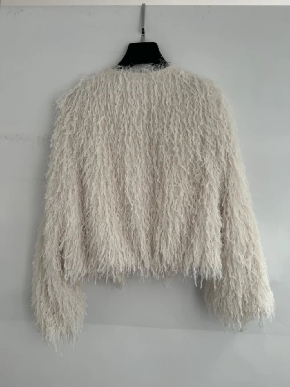Jacke mit Pelzeffekt
