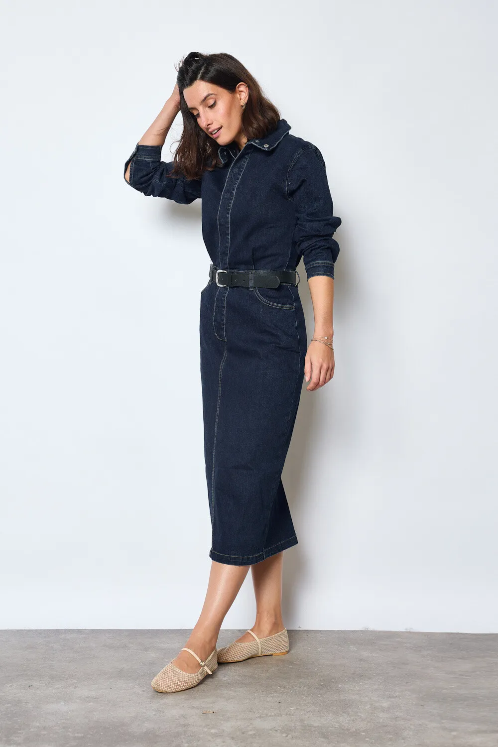 JEANS-KLEID