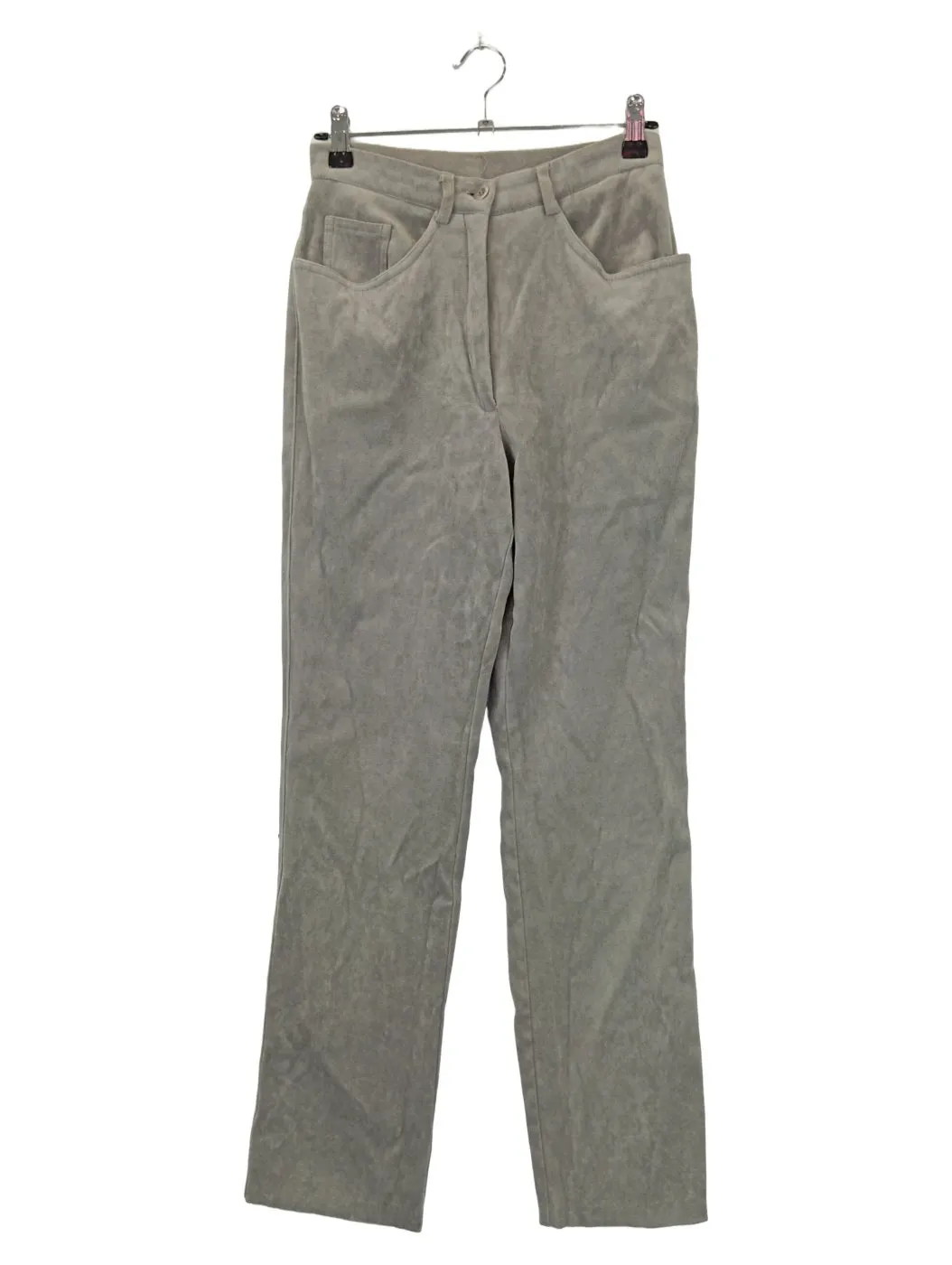 MADELEINE Damen Stoffhose Gr. 36 Grau Elegant Klassisch