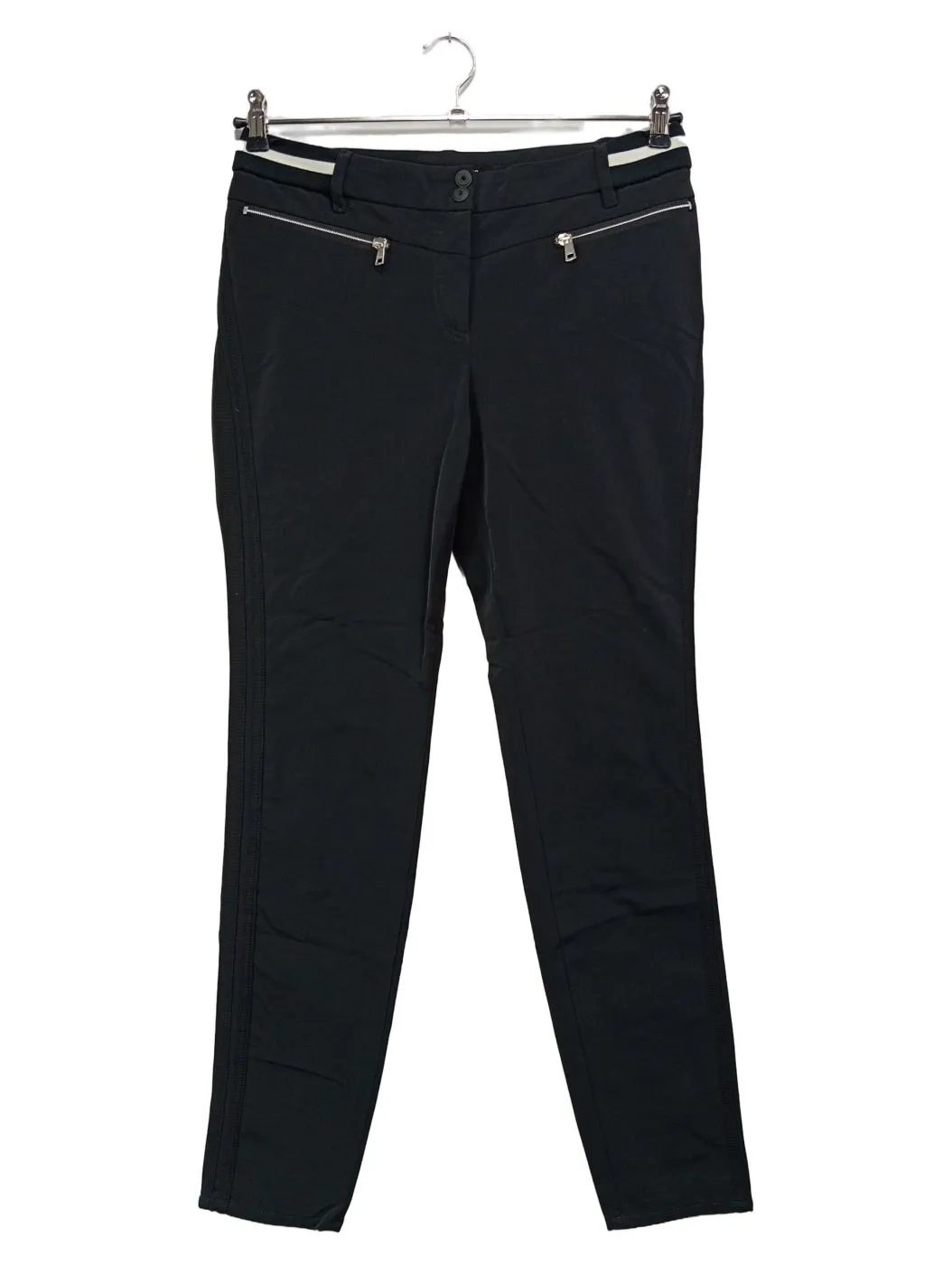 Marc Cain Sports Stoffhose Größe 40 Schwarz Elegant