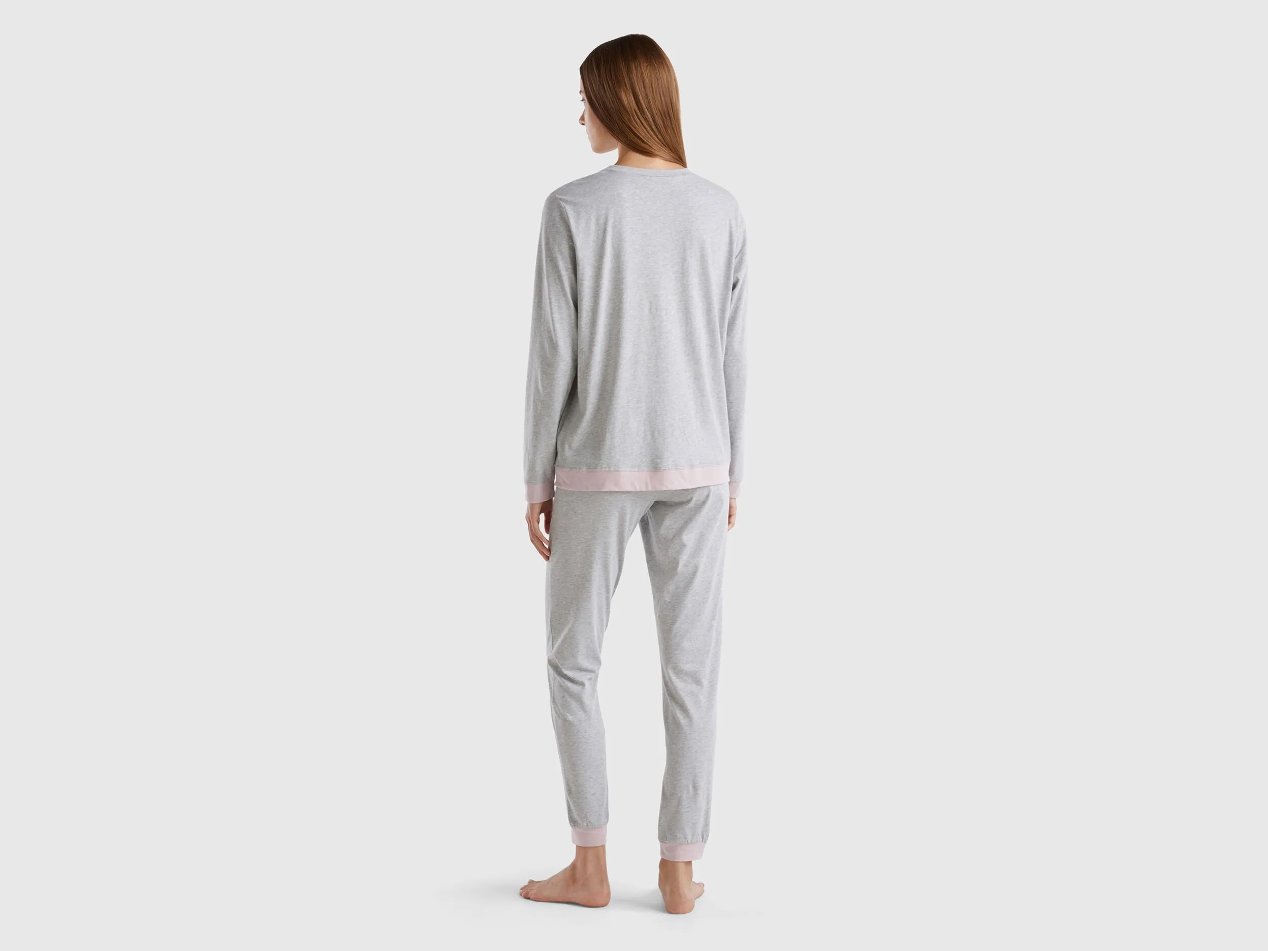 Pyjama aus langfaseriger Baumwolle