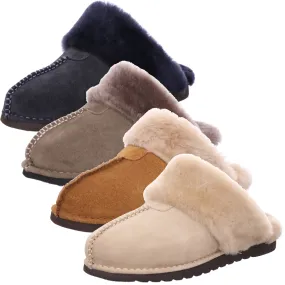 Rohde Hausschuh Leder Pantoffel Lammfell Arabba