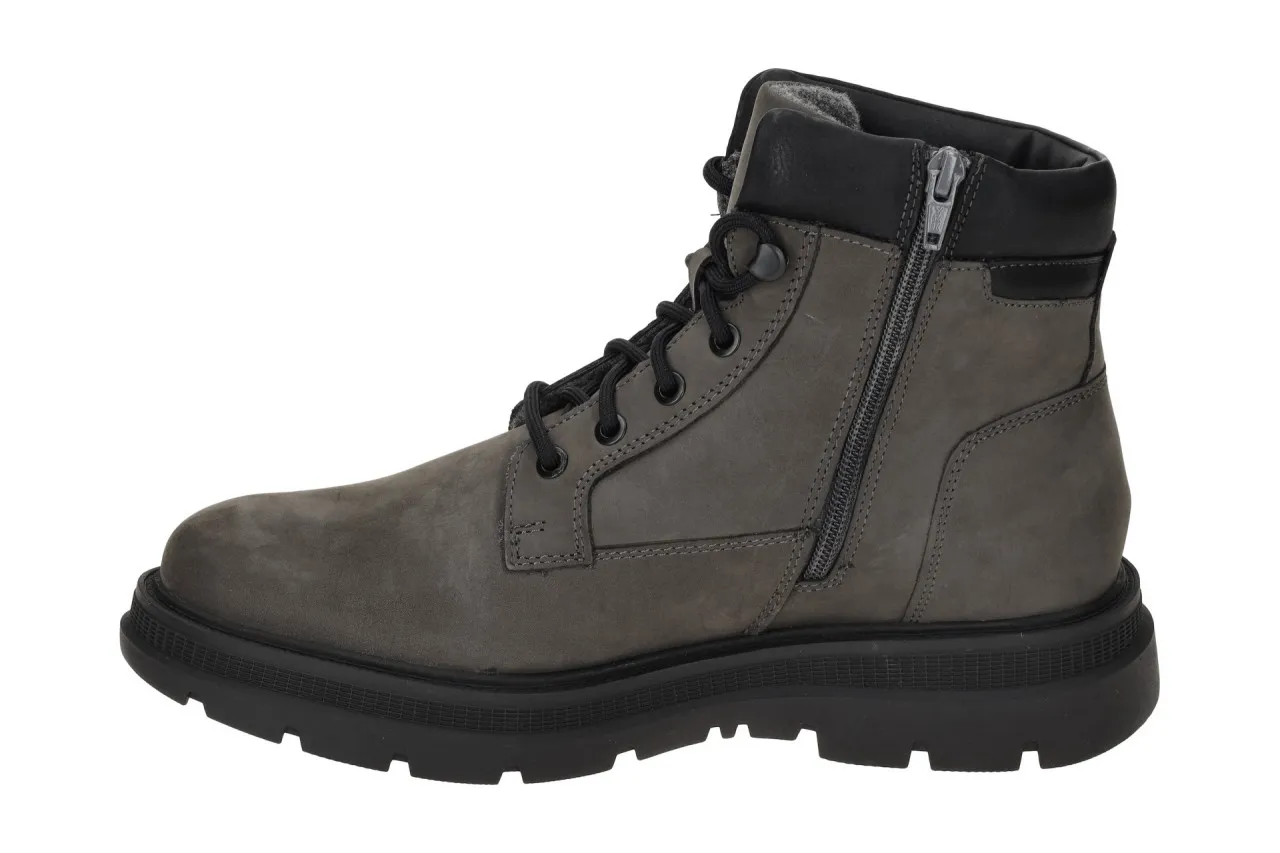 s.Oliver Stiefel grau Herren dünn gefüttert 5-16217
