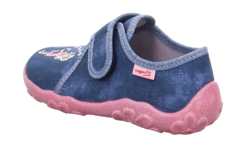 superfit Hausschuh Bonny Blau 1-000258-8040