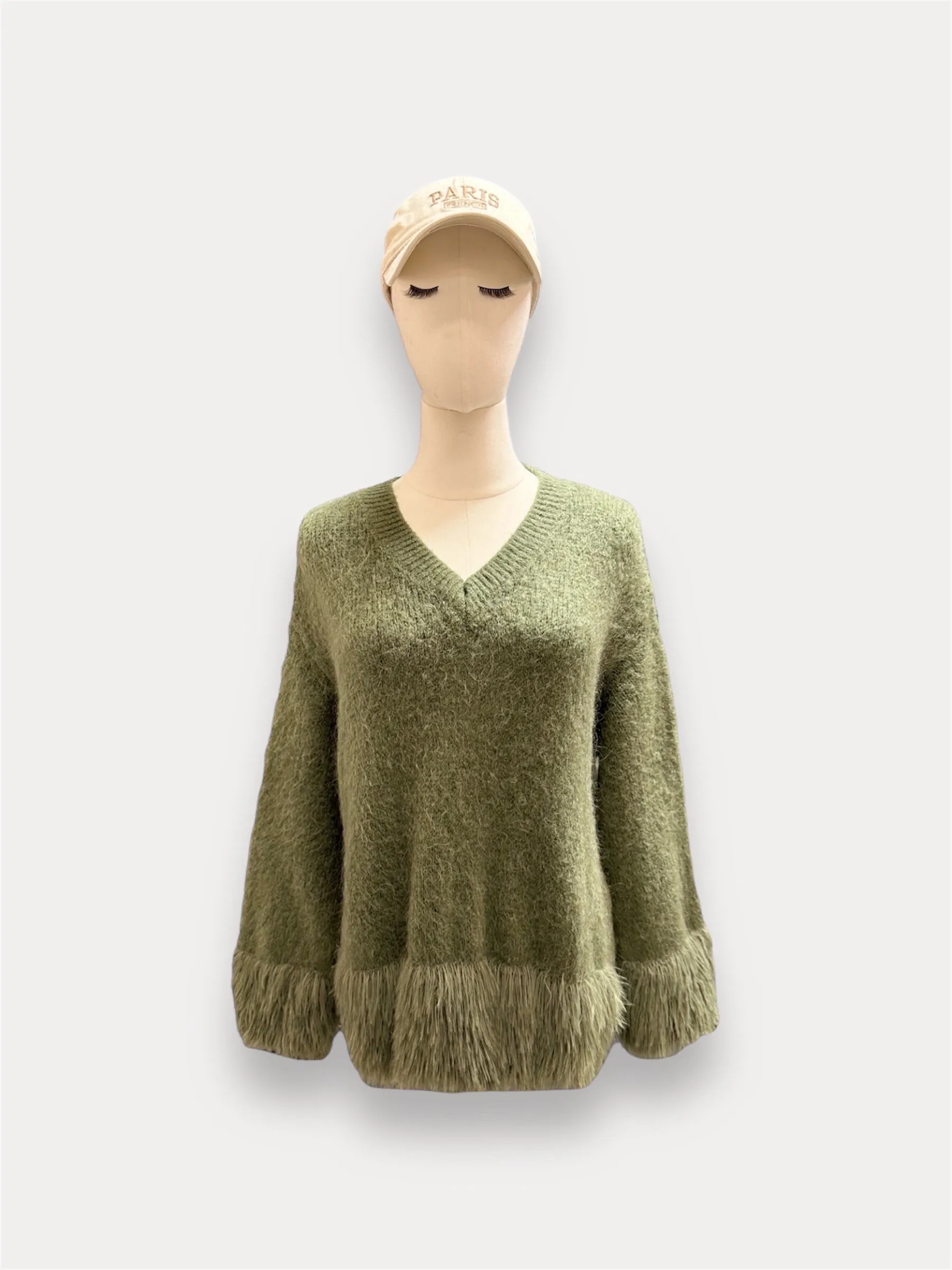 ZOEVA Langarm-Alpaka-Pullover